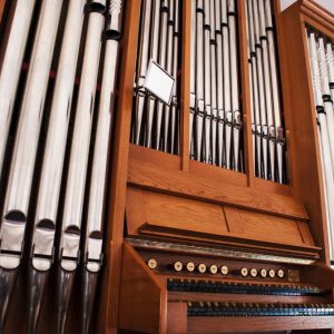 Orgle v semeniški kapeli.